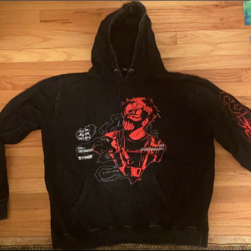 NWOT Corpse Husband “Miss You” Hoodie